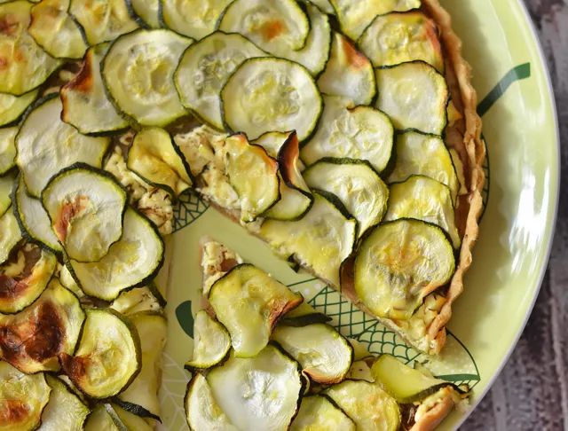 Tarte Fine Facile Aux Courgettes Et Feta Recette De Tarte Fine Facile