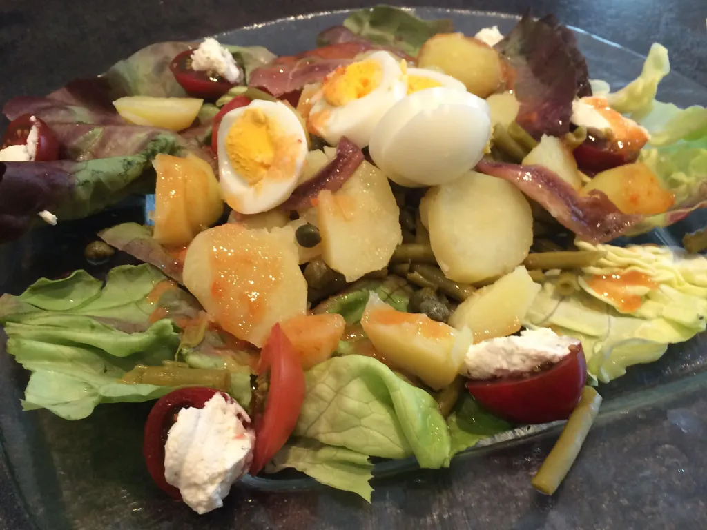 niçoise aux anchois