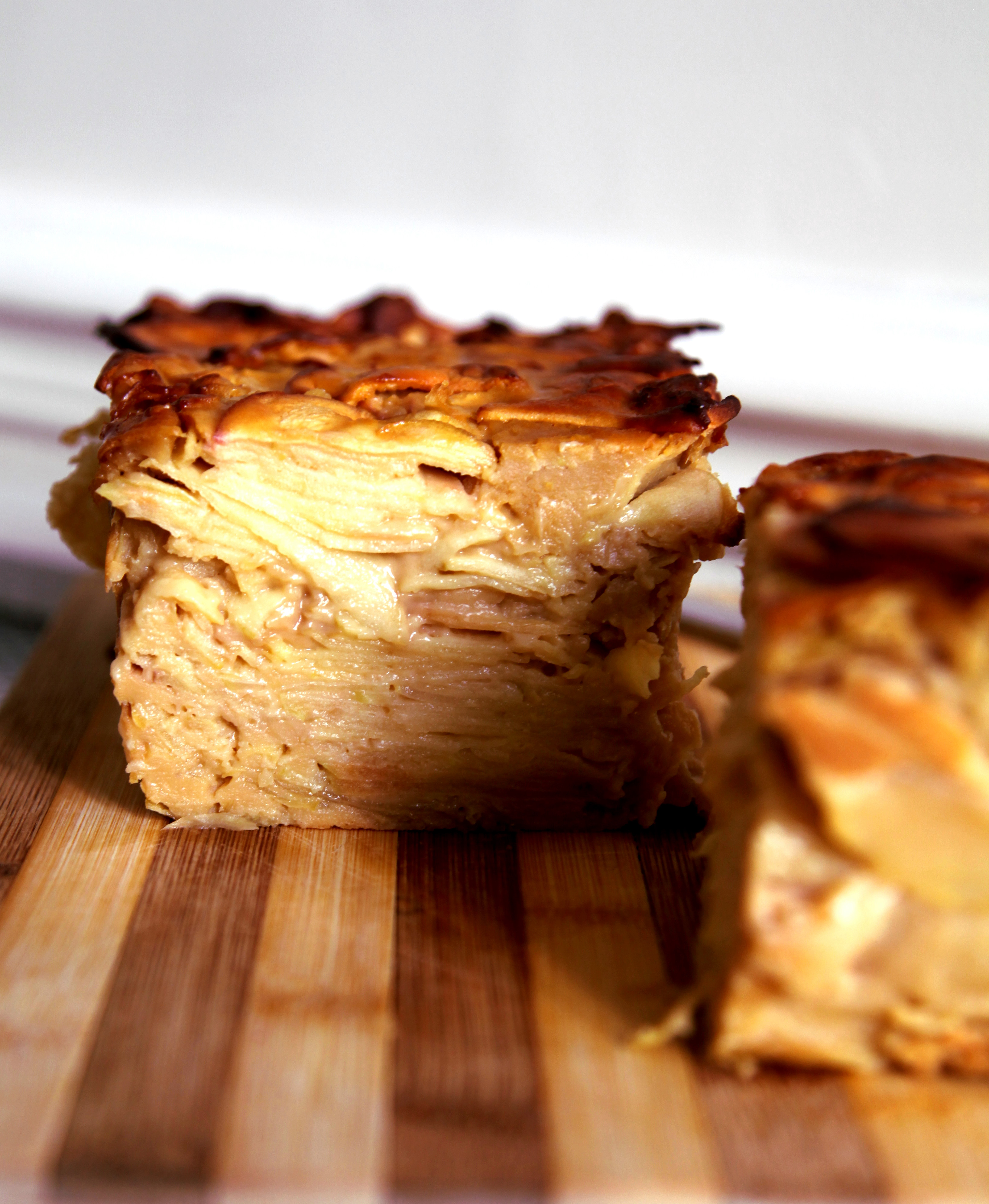 Gateau Invisible Aux Pommes Et Au Caramel Au Beurre Sale Recette De Gateau Invisible Aux Pommes Et Au Caramel Au Beurre Sale