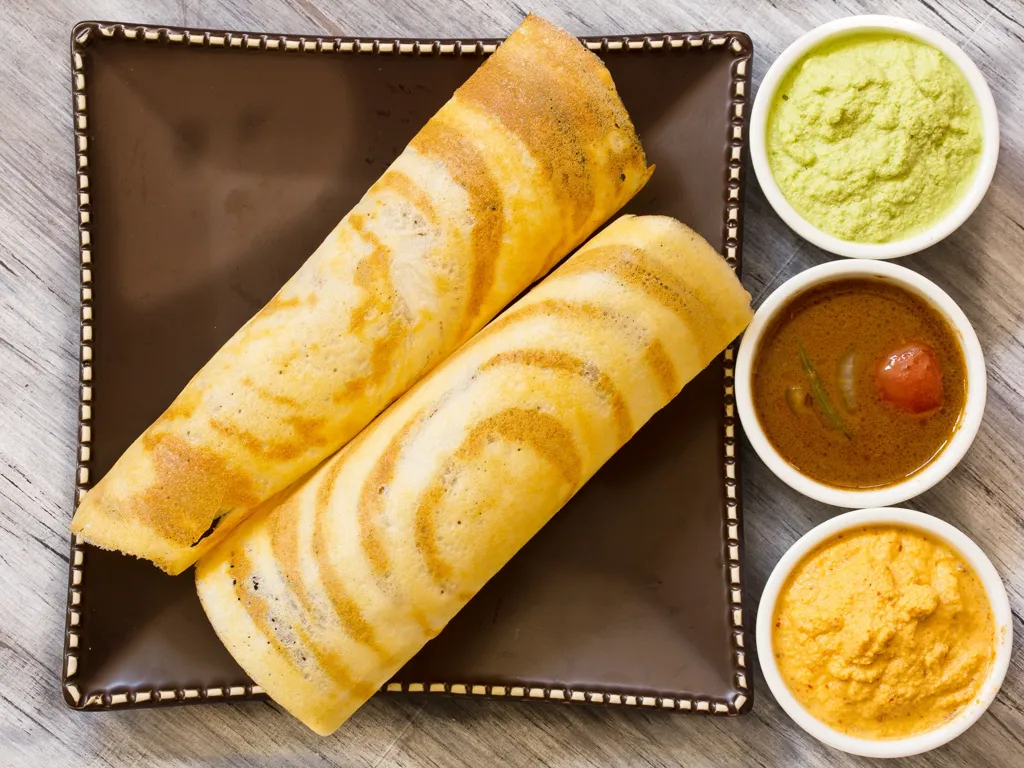 dosa (crêpe d'inde du sud)
