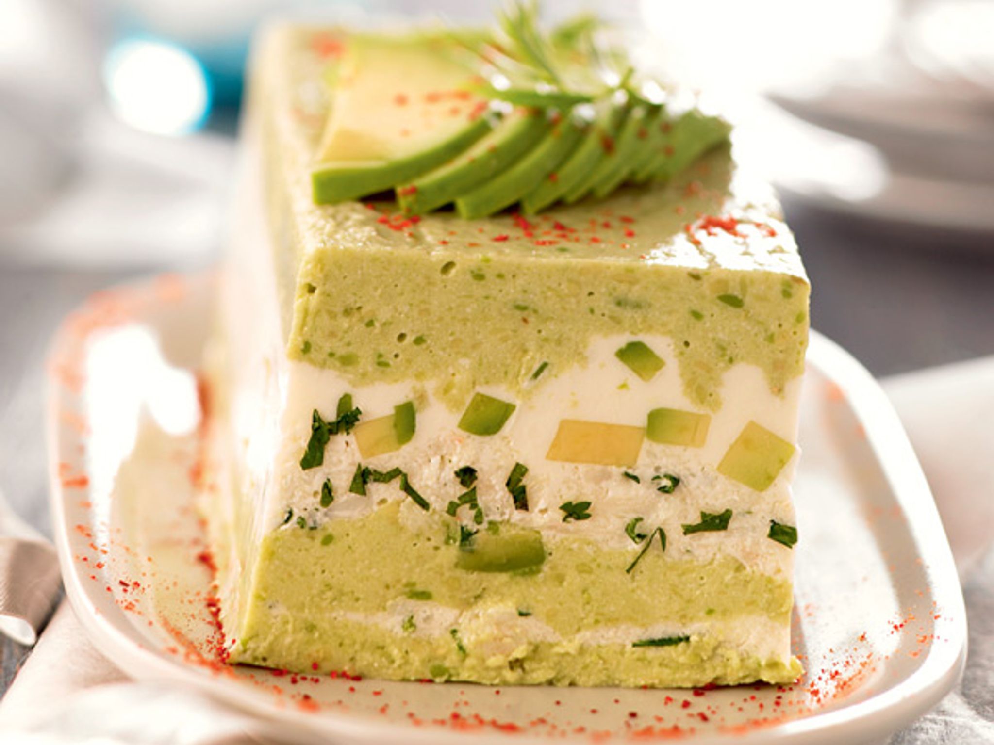 Terrine de Crabe et d' Avocat : Recette de Terrine de Crabe et d ...