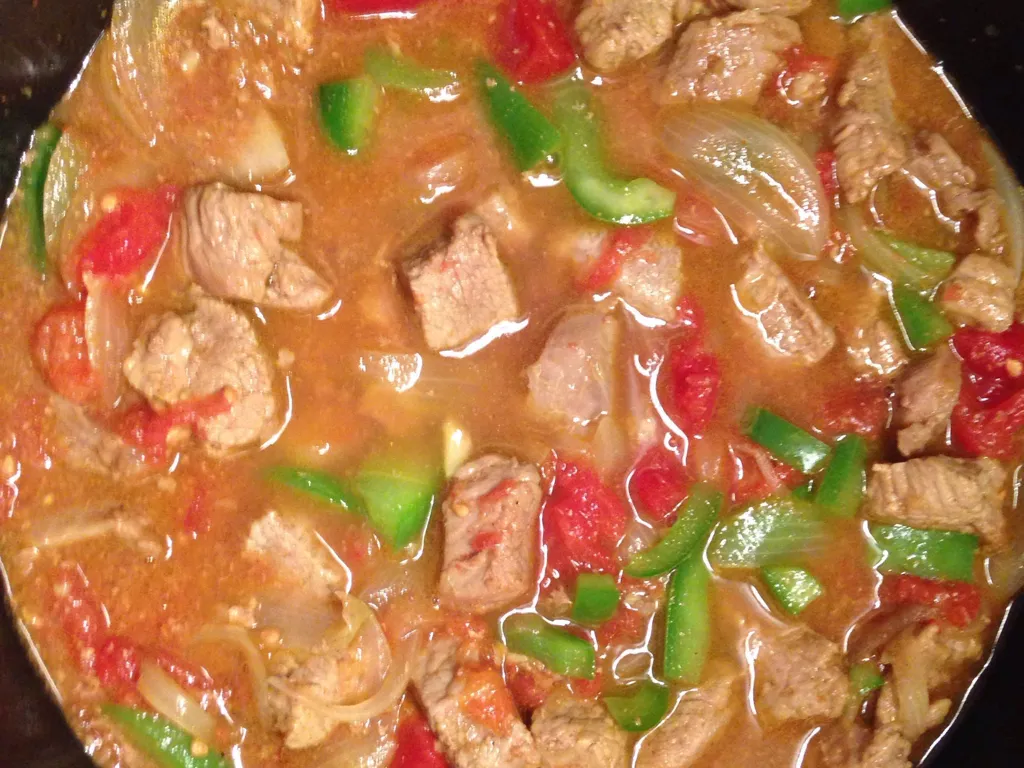 sauté de veau aux épices