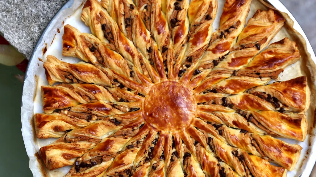 Tarte Soleil Beurre De Cacahuetes Et Chocolat Recette De Tarte Soleil Beurre De Cacahuetes Et Chocolat