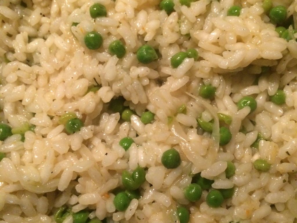 Risotto aux petits pois : Recette de Risotto aux petits pois - Marmiton