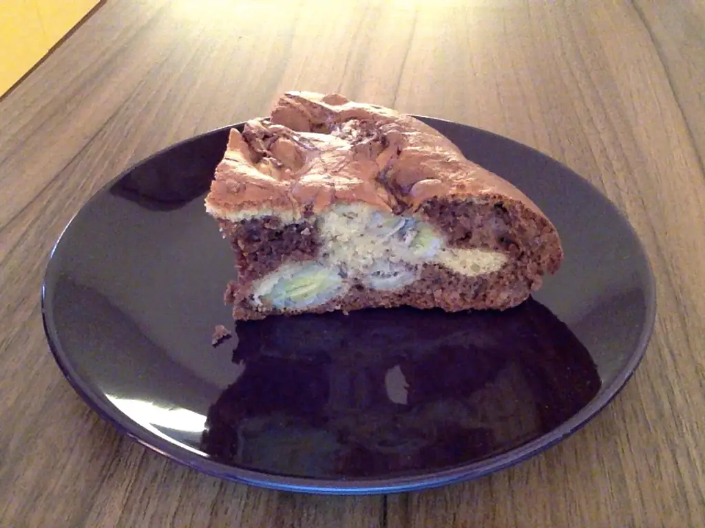 gâteau banane et nutella