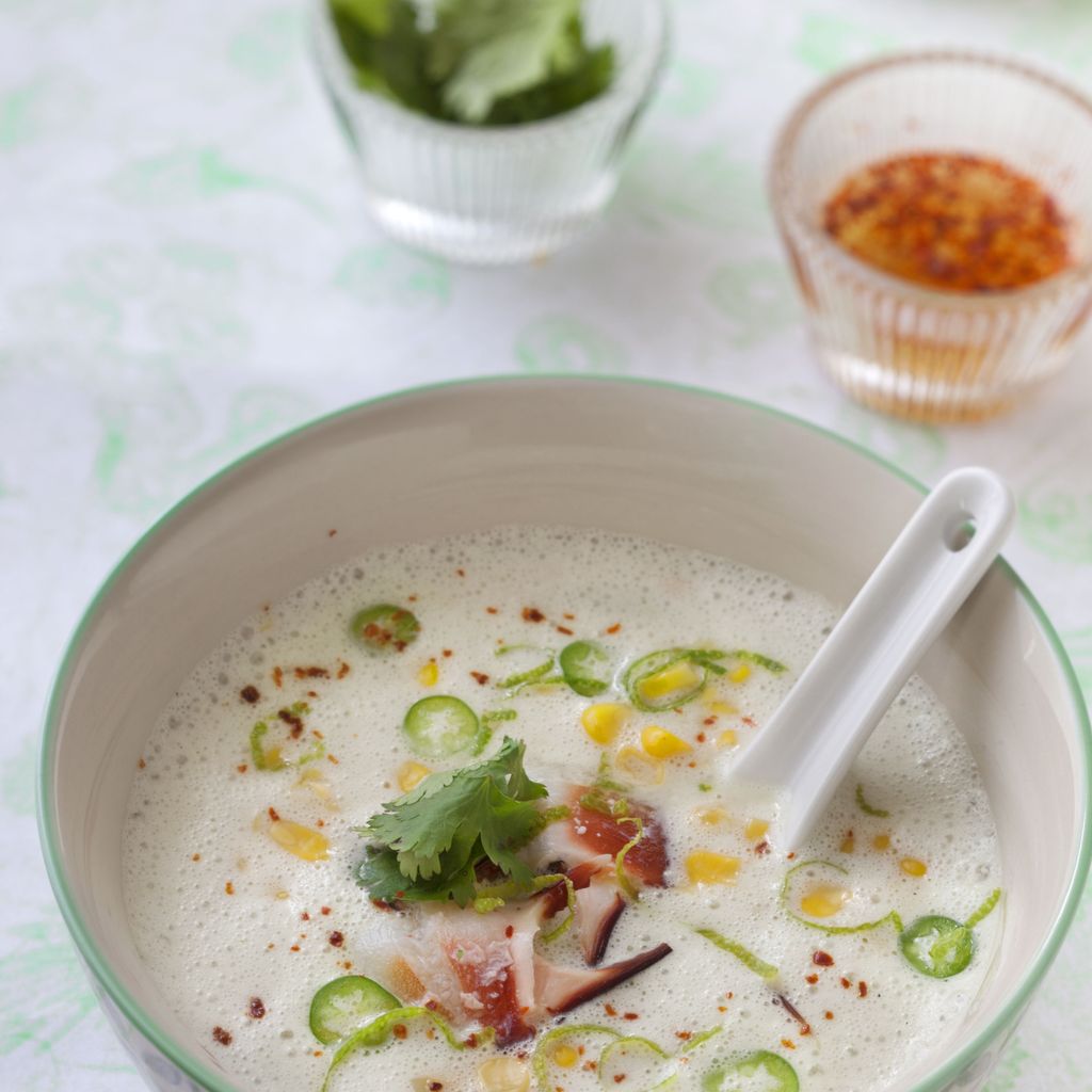 Recette soupe chinoise au crabe - Marie Claire