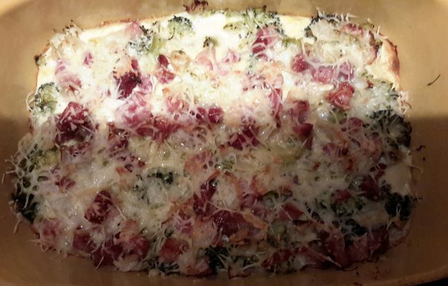 Gratin De Brocoli Et Lardons : Recette De Gratin De Brocoli Et Lardons ...