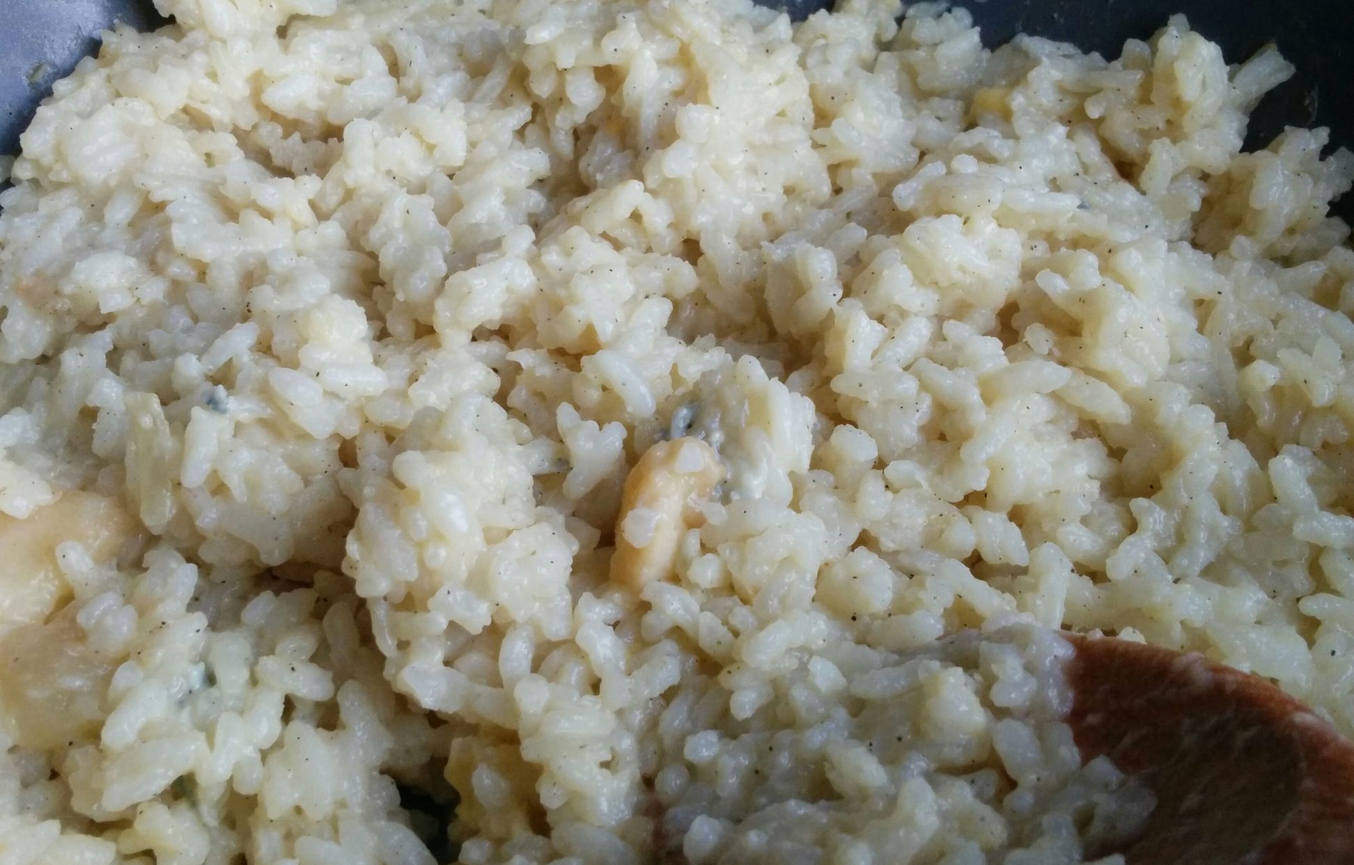 Risotto au et aux poires Recette de Risotto au