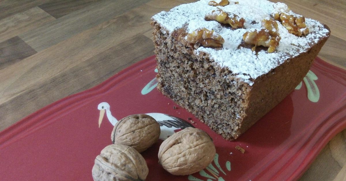 Cake Aux Noix Et Pépites De Chocolat : Recette De Cake Aux Noix Et ...