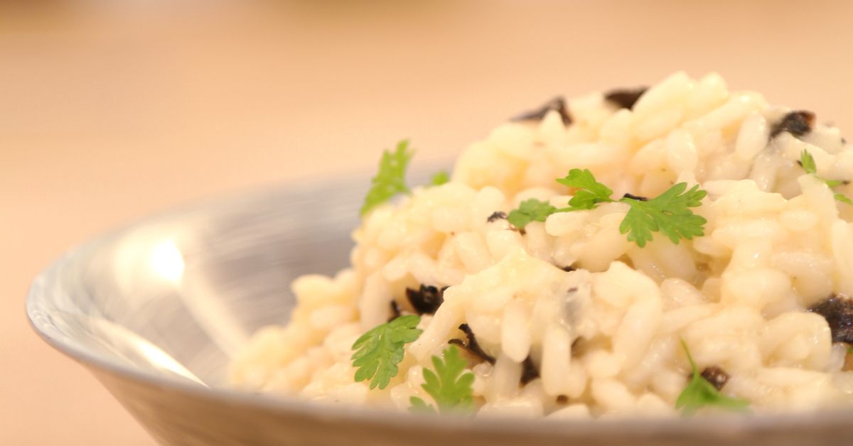 Risotto aux truffes recette de Risotto aux truffes