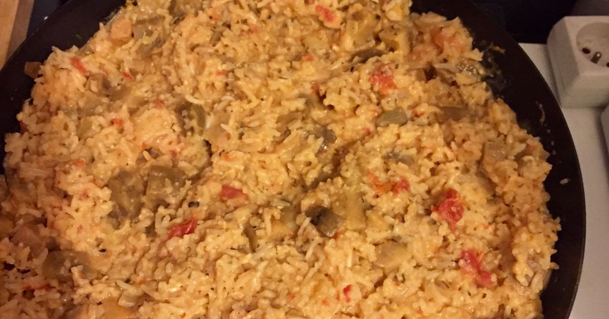 risotto aux aubergines et tomates recette de risotto aux aubergines