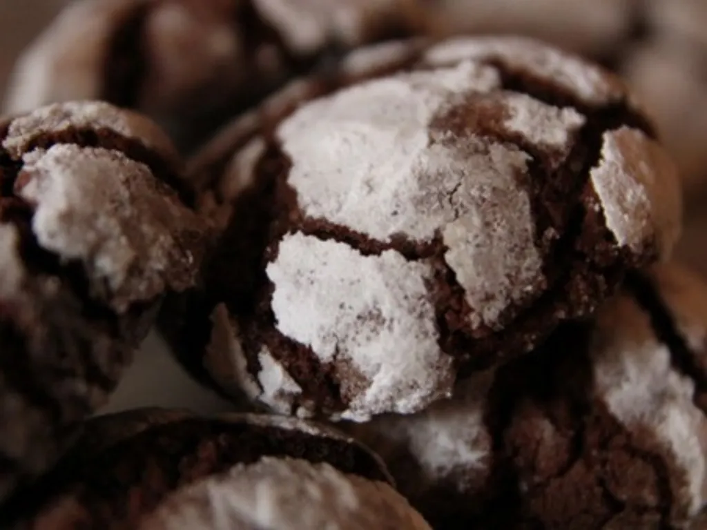 biscuits craquelés au chocolat