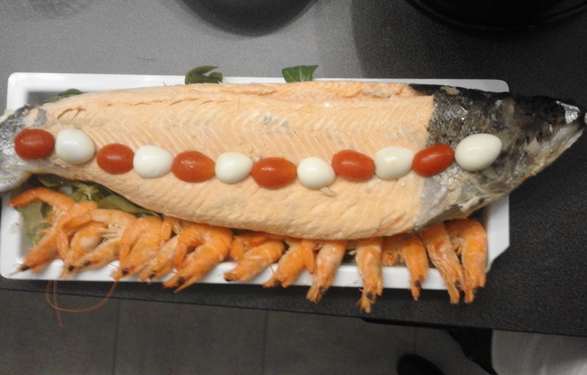 saumon farci : Recette de saumon farci - Marmiton