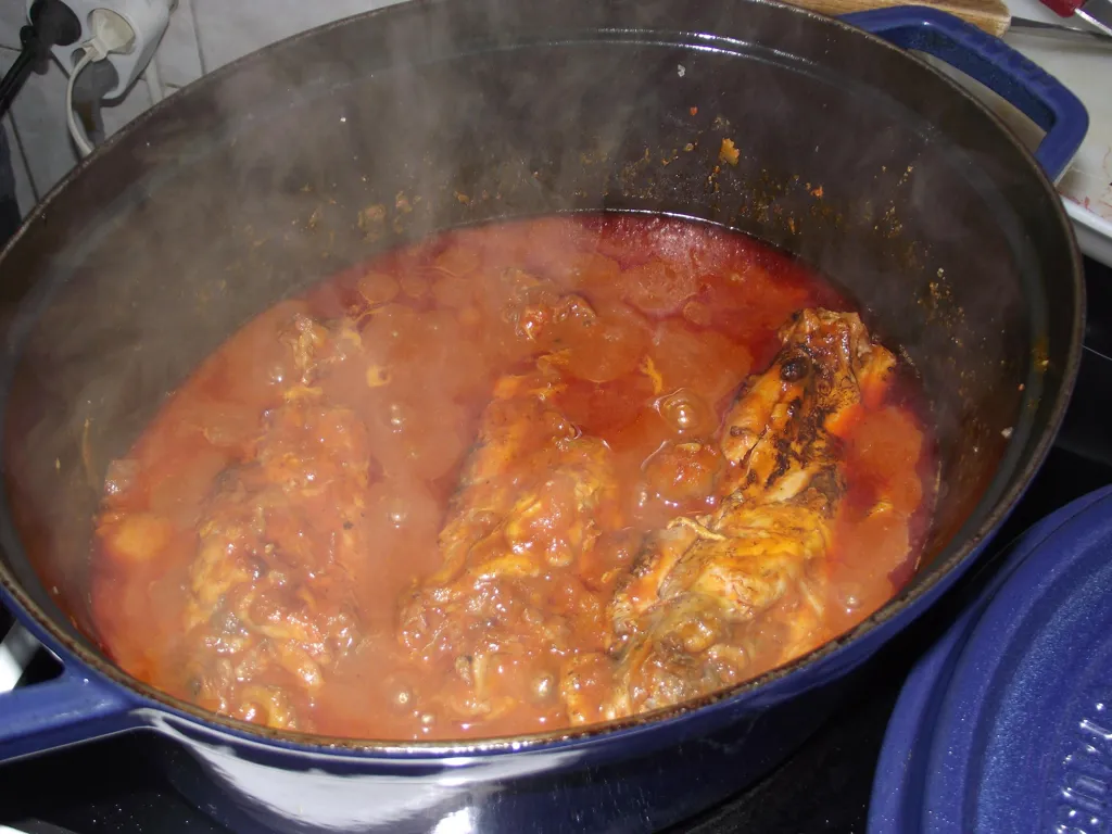 ailerons de dinde au curry à l'indienne