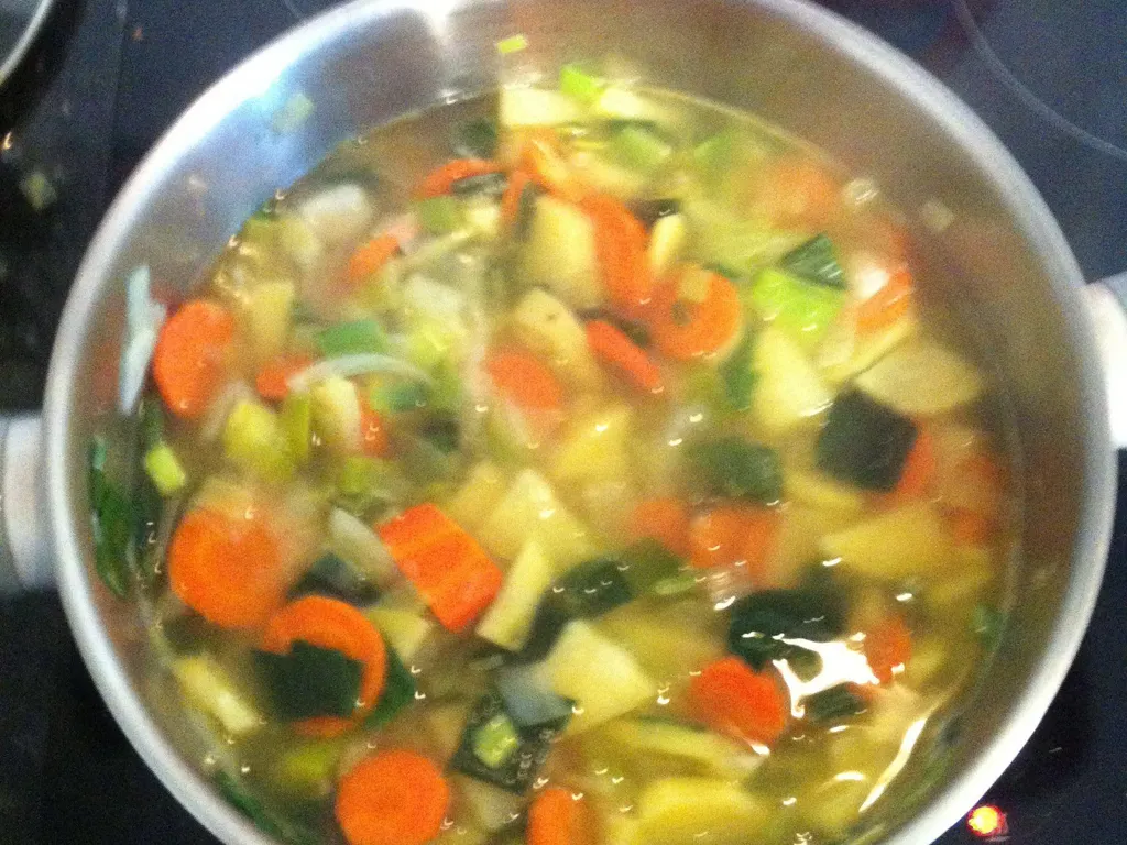soupe de légumes à l'ancienne