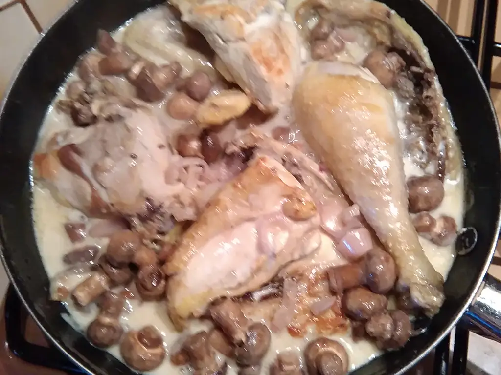 poulet à la normande
