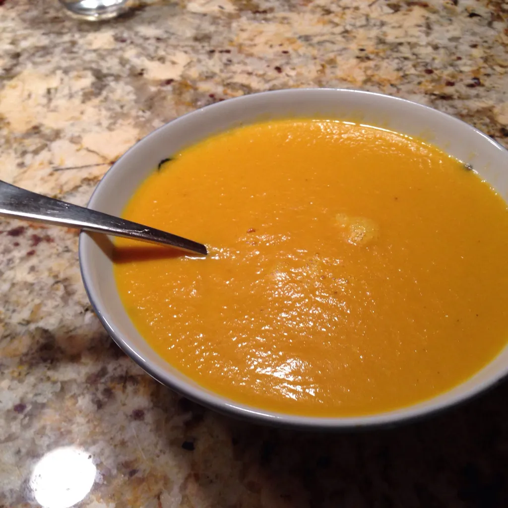 Recette Soupe de carottes au curry