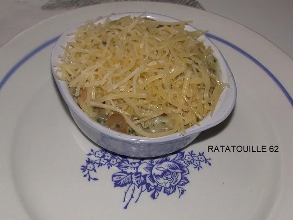 cassolette (poisson, pétoncles et crevettes)