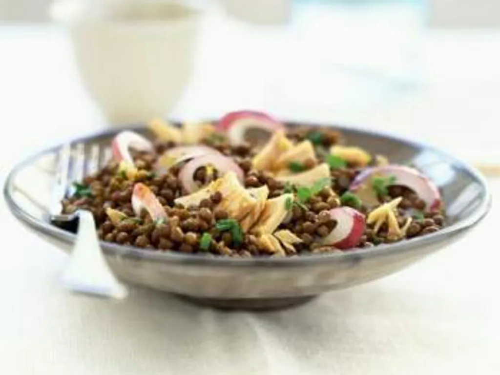 salade de lentilles au thon