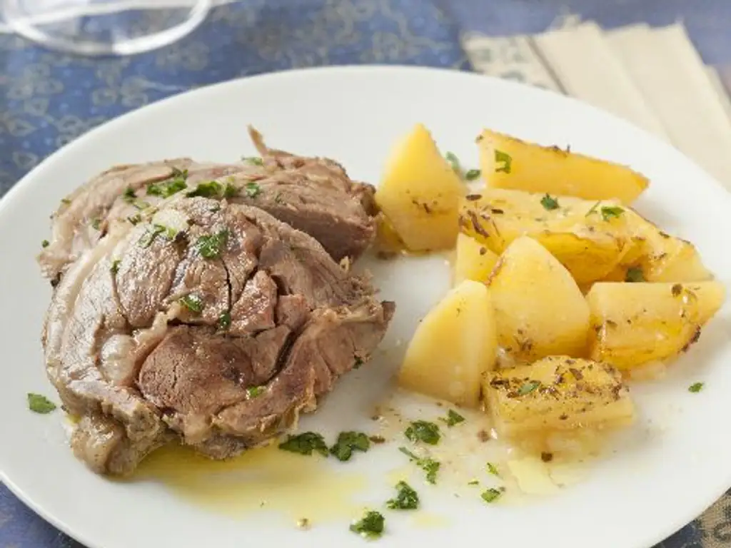 selle d'agneau aux herbes