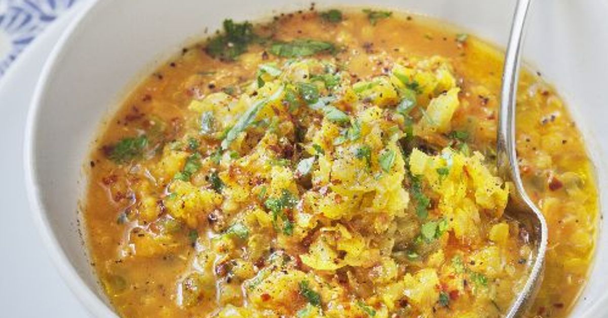 Lentilles corail au curcuma : recette de Lentilles corail au curcuma