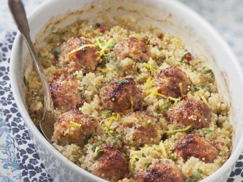 Boulettes De Porc Au Chou Et Quinoa Recette De Boulettes De Porc