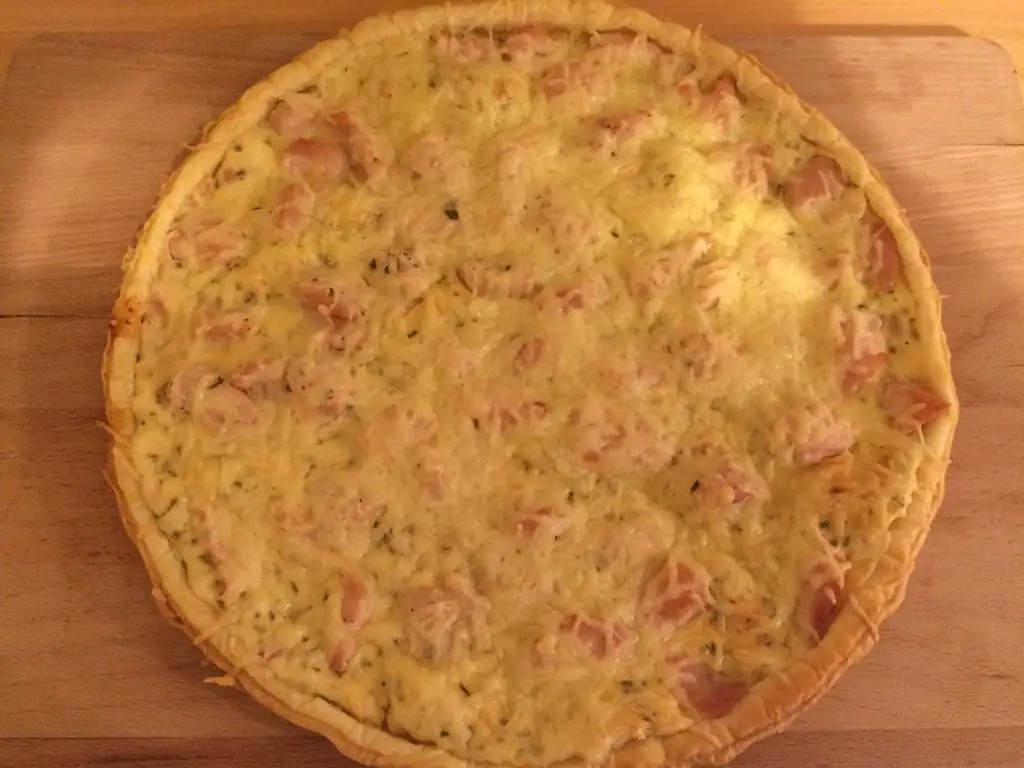 quiche au poulet