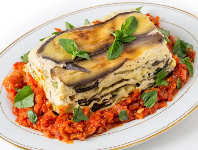 Lasagnes Aux Aubergines : Recette De Lasagnes Aux Aubergines