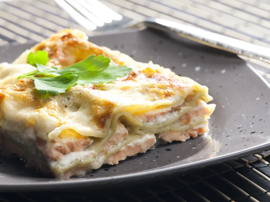lasagnes au saumon
