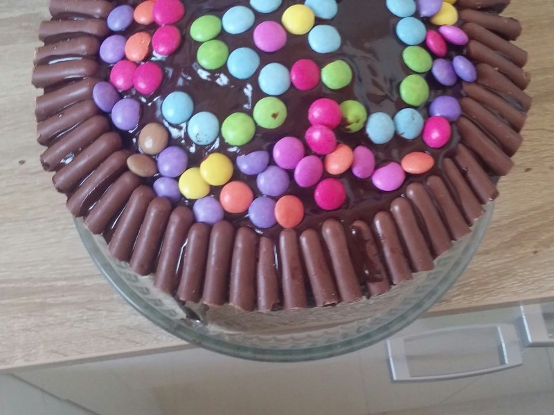 Gateau Anniversaire Smarties Recette De Gateau Anniversaire Smarties