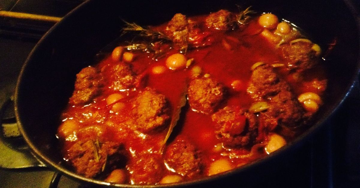 Ragoût Aux Boulettes De Boeuf : Recette De Ragoût Aux Boulettes De Boeuf