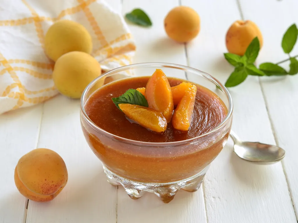 pudding aux abricots