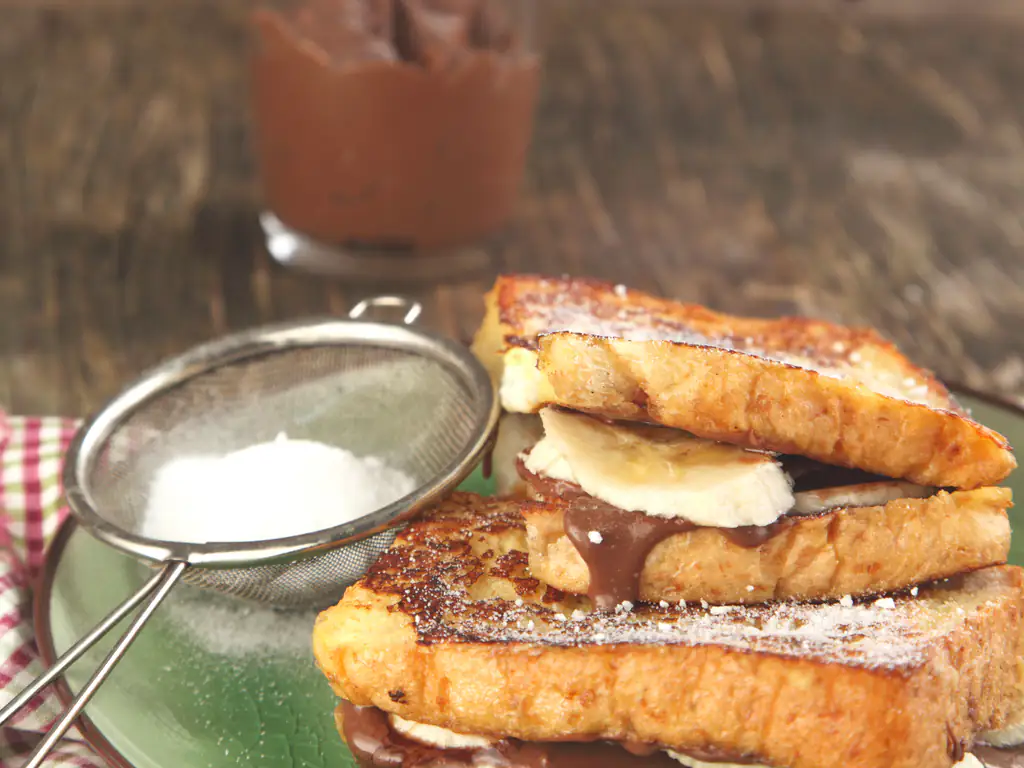 pain de mie au nutella façon pain perdu
