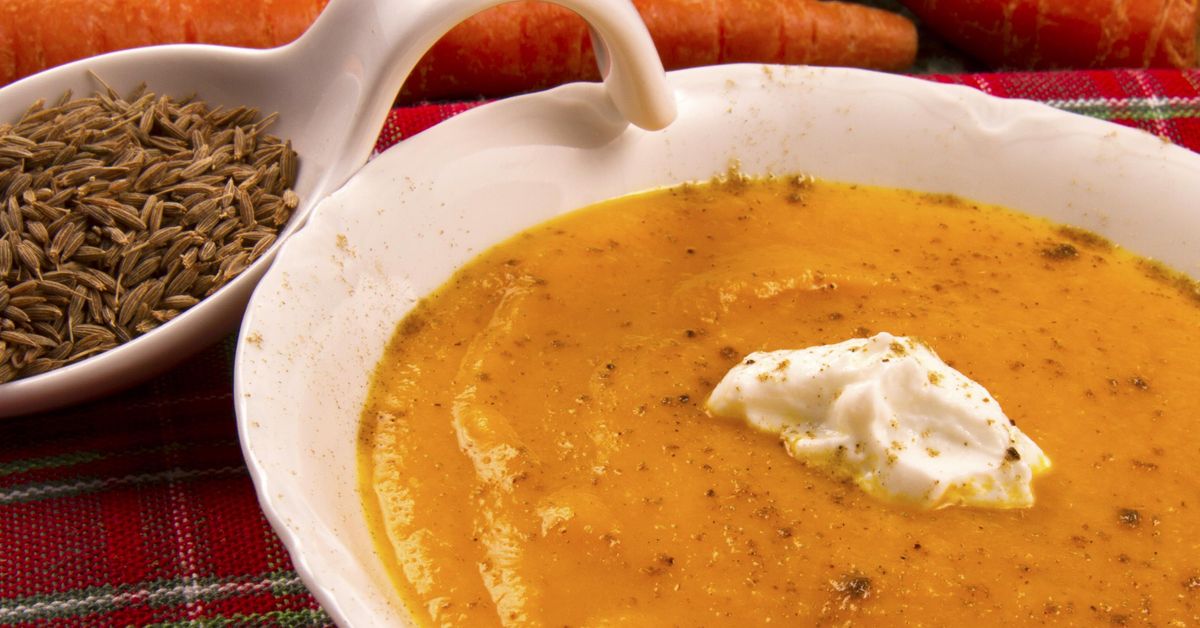 Velouté de carottes au cumin : recette de Velouté de carottes au cumin