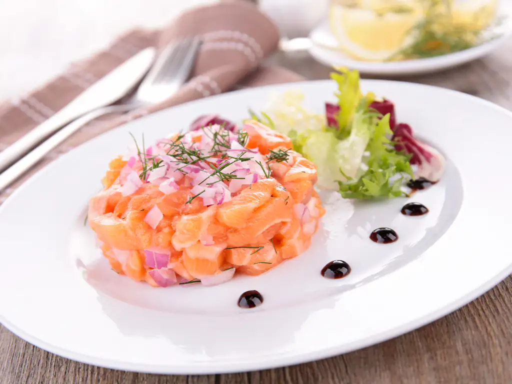 tartare de saumon de romina