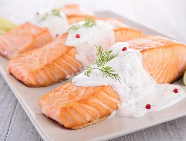 Saumon à La Crème Facile : Recette De Saumon à La Crème Facile