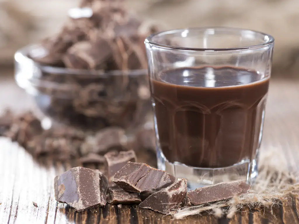 liqueur au chocolat