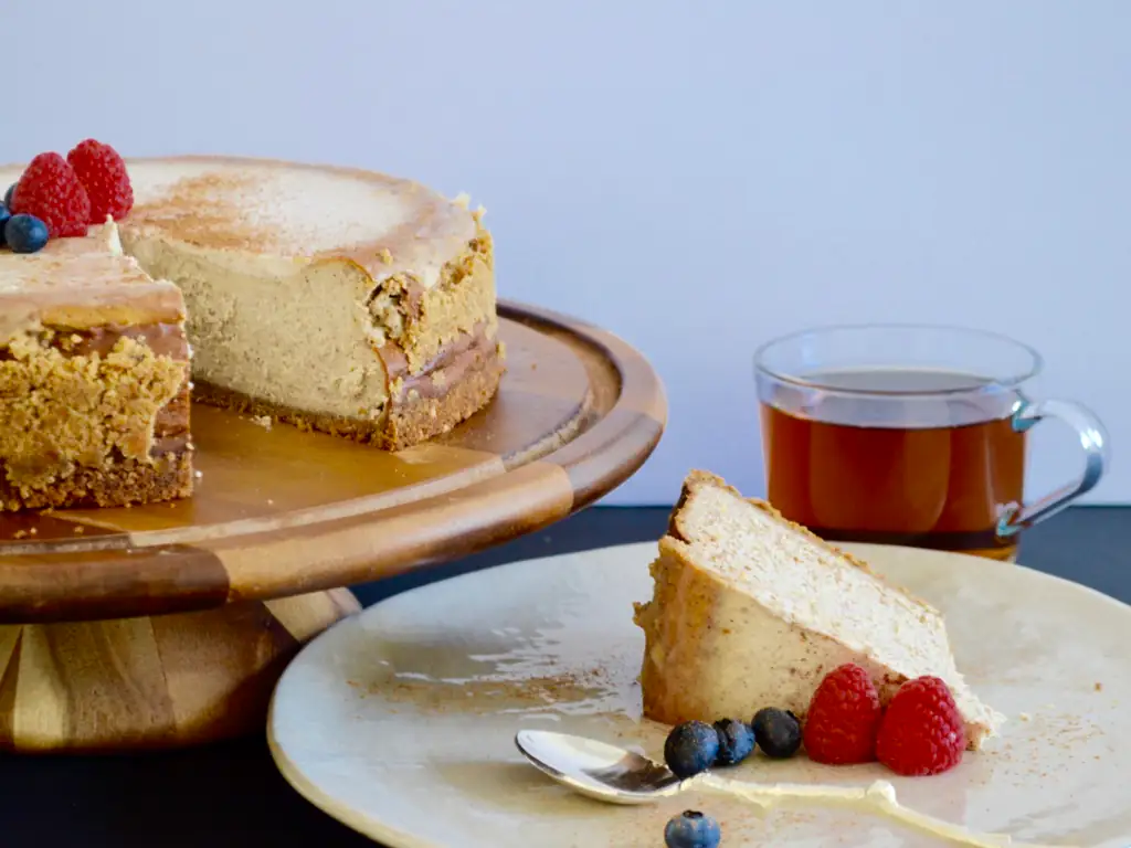 cheesecake aux épices indiennes