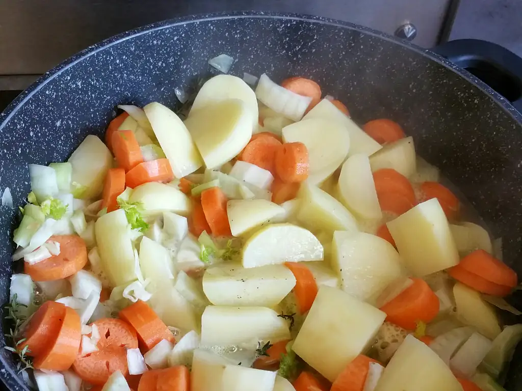 stoemp ou purée carottes fenouil