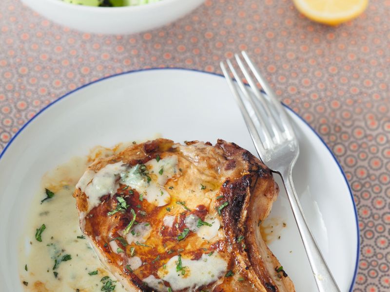 Côtes De Veau Sauce Roquefort Recette De Côtes De Veau