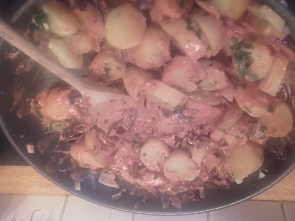 pommes de terres piquantes