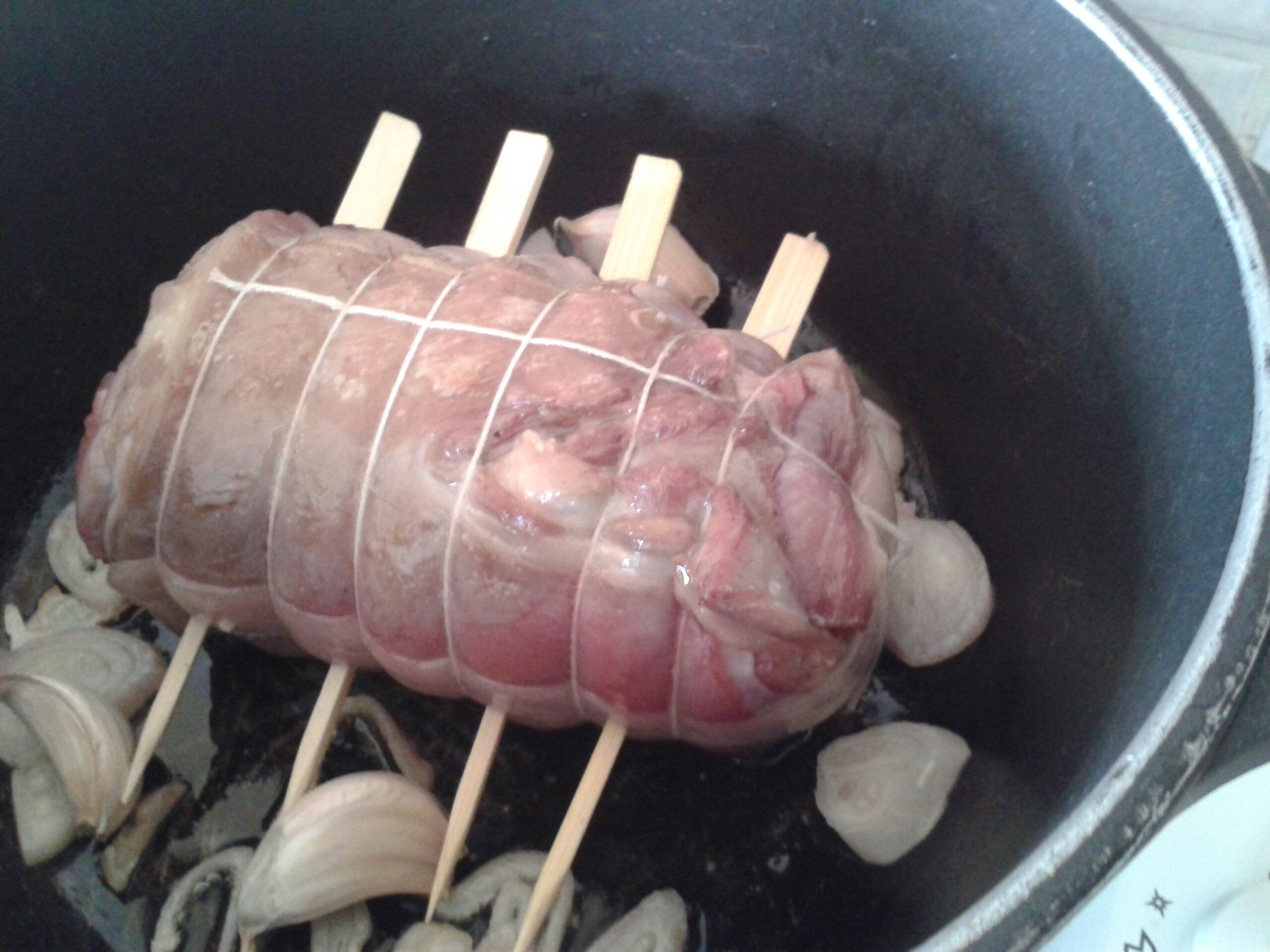 Gigot D agneau Farci A La Marocaine Epaule d'agneau farcie au cognac : recette de Epaule d'agneau farcie au  cognac