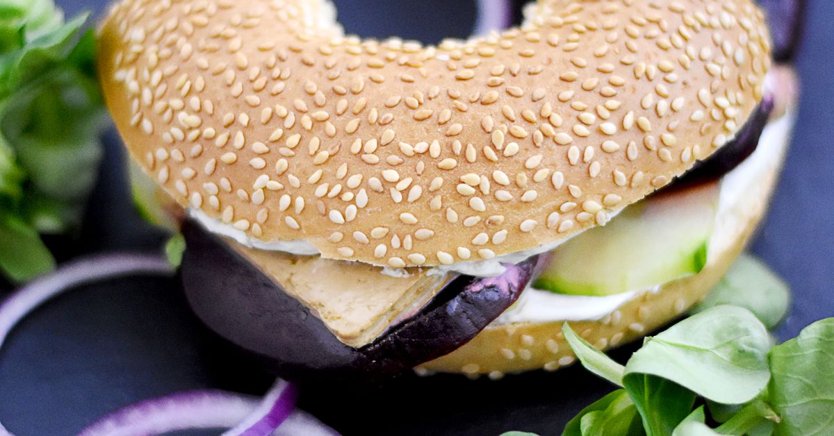 Bagels tofu betterave recette de Bagels tofu