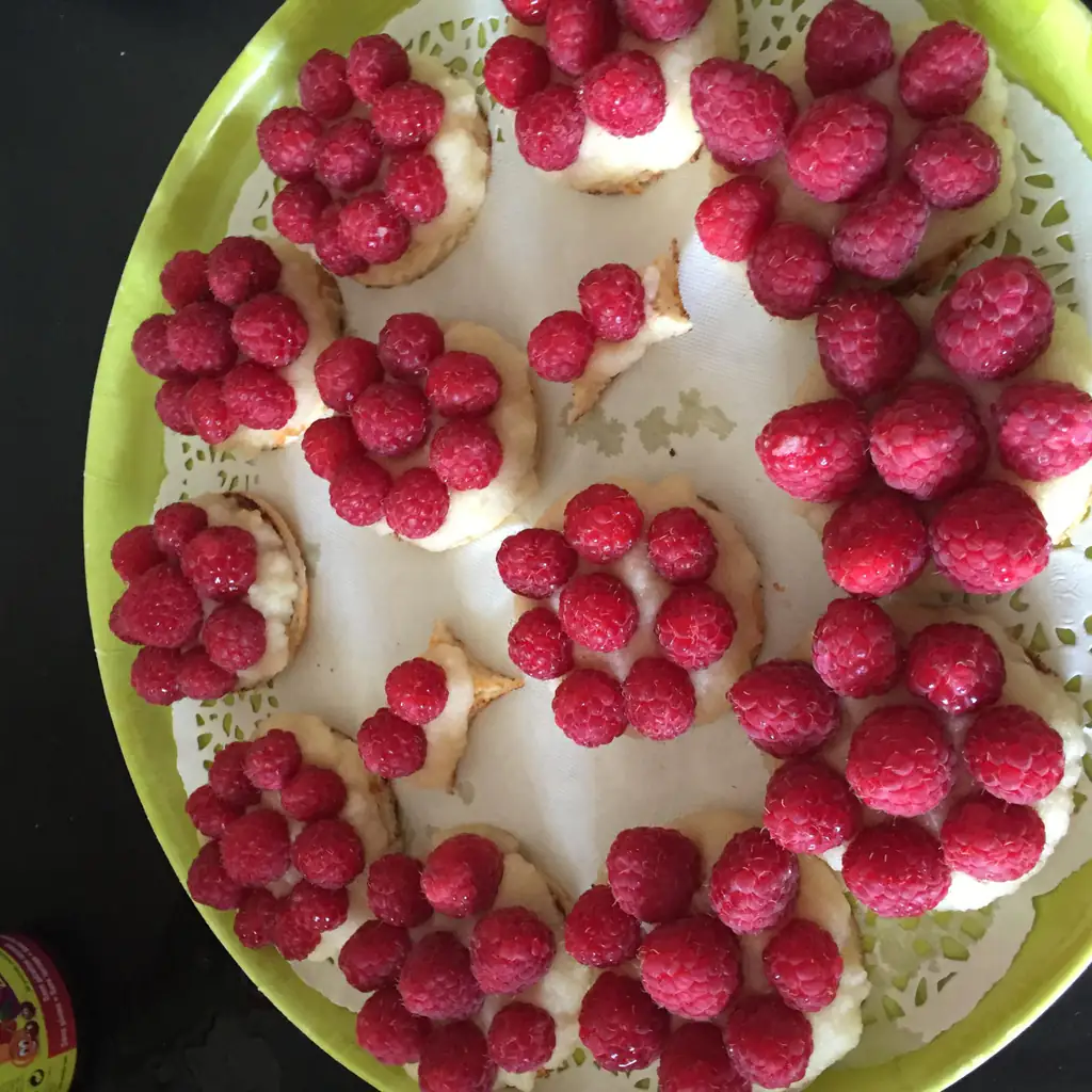 Gateau Pommes Et Framboises Sur Dacquoise Recette De Gateau Pommes Et Framboises Sur Dacquoise