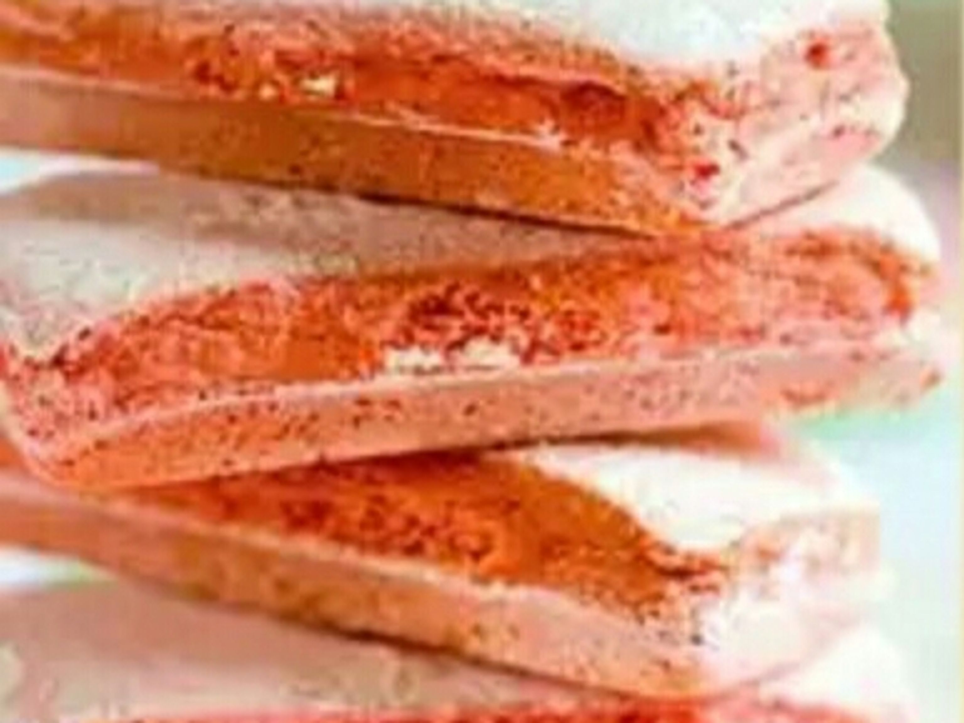 Biscuits roses de Reims maison Recette de Biscuits roses de Reims