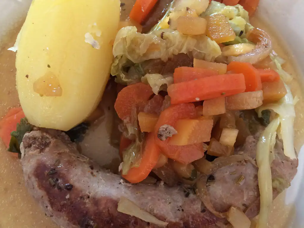 cocotte d'hiver aux saucisses de toulouse