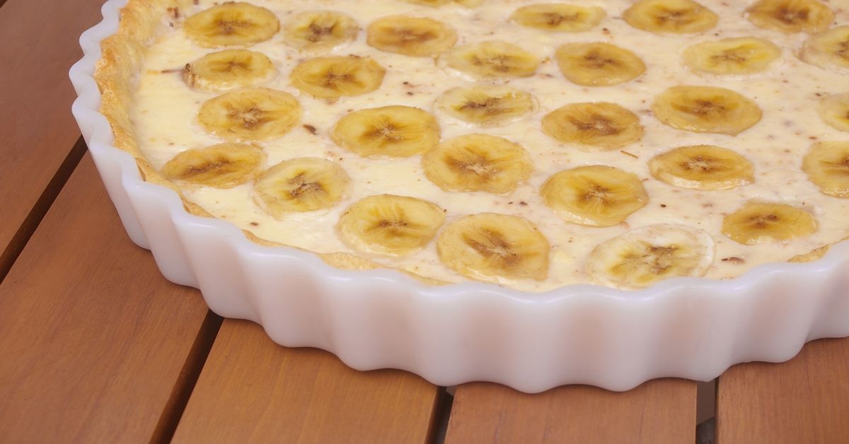 Tarte aux bananes recette de Tarte aux bananes