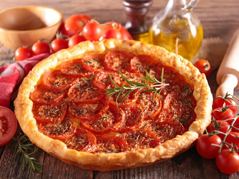 Tarte A La Tomate Recette De Tarte A La Tomate Marmiton