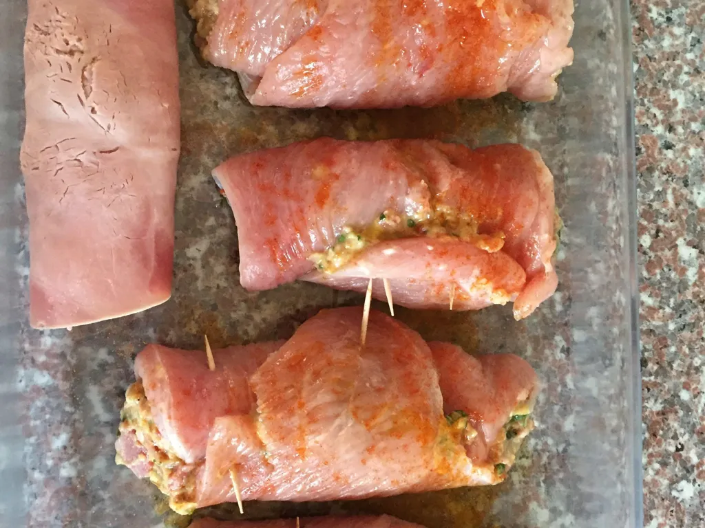 roulé de dinde aux herbes