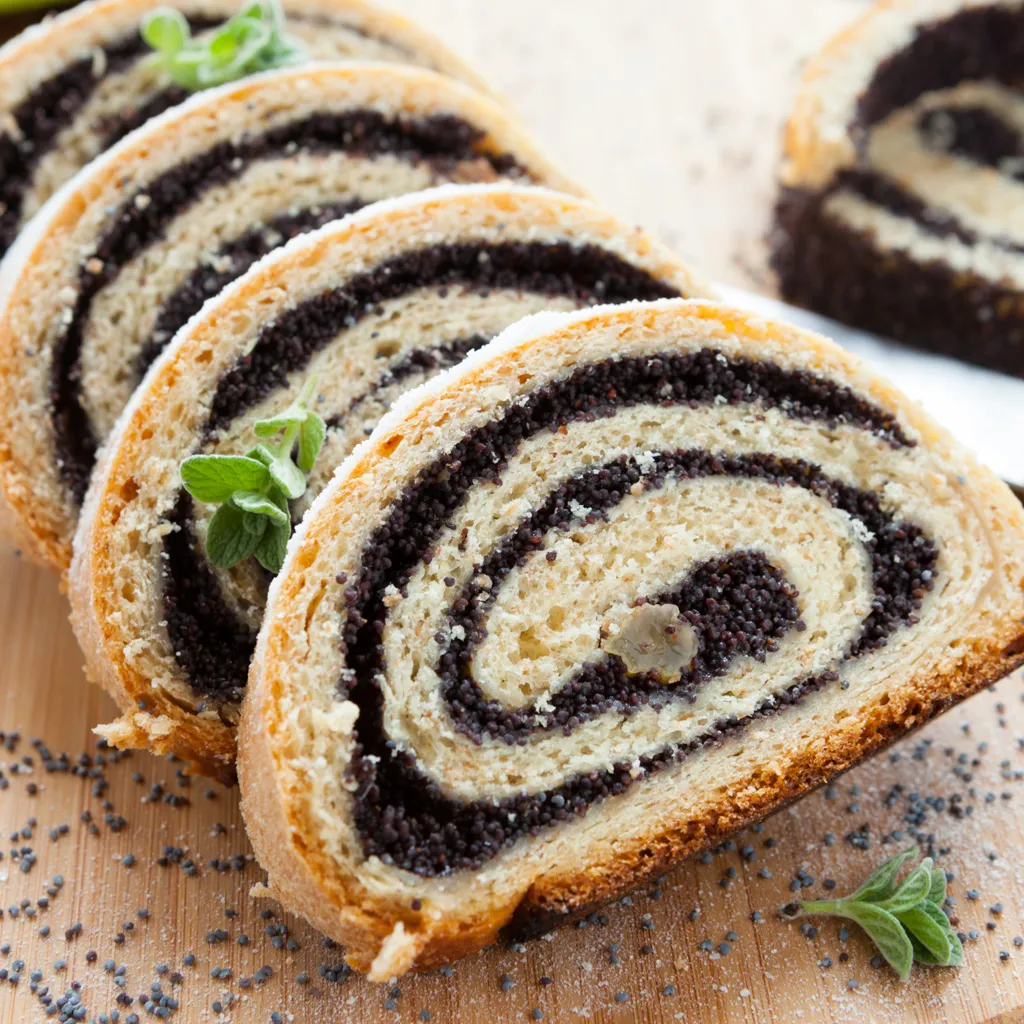 Gateau Roule Au Pavot Makotch Recette De Gateau Roule Au Pavot Makotch